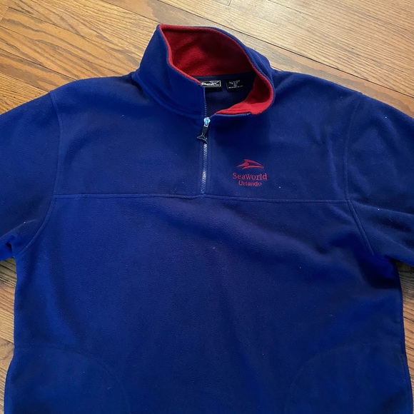 vintage sea world fleece - Picture 1 of 4
